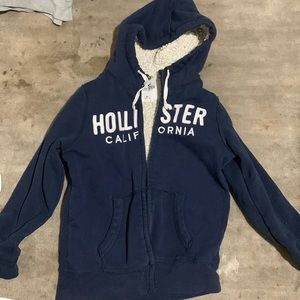 Fuzzy Hollister sweatshirt